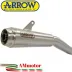 Terminale Di Scarico Arrow Yamaha Tracer 700 2020 Slip-On Pro-Race Nichrom Moto
