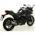 Terminale Di Scarico Arrow Yamaha Xj6 / Xj6 Diversion 09 - 2015 Slip-On Street Thunder Titanio Moto Fondello Carbonio