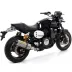 Terminale Di Scarico Arrow Yamaha Xjr 1300 07 - 2017 Slip-On Race-Tech Titanio Moto Fondello Carbonio
