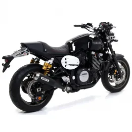 Terminale Di Scarico Arrow Yamaha Xjr 1300 07 - 2017 Slip-On Pro-Racing Dark Moto Fondello Inox 2