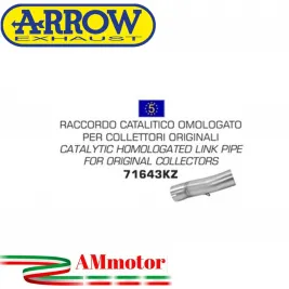 Raccordo Yamaha Xjr 1300 07 - 2017 Arrow Moto Catalitico Omologato Per Collettori Originali