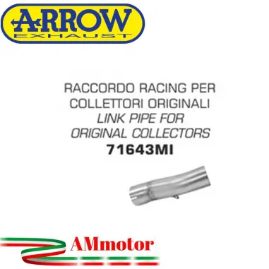 Raccordo Yamaha Xjr 1300 07 - 2007 Arrow Moto Per Collettori Originali
