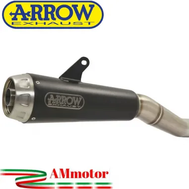 Terminale Di Scarico Arrow Yamaha Yzf R3 17 - 2018 Slip-On Pro-Race Nichrom Dark Moto