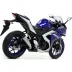 Terminale Di Scarico Arrow Yamaha Yzf R3 17 - 2018 Slip-On Pro-Race Nichrom Moto
