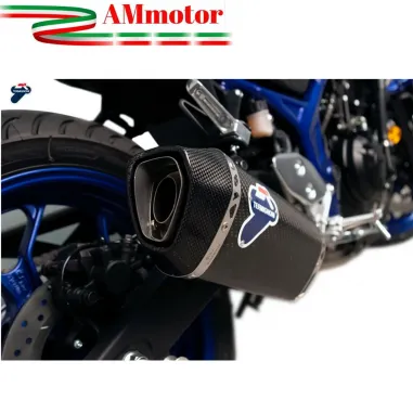 Terminale Di Scarico Termignoni Yamaha Mt-03 Marmitta Force Carbonio Moto Racing