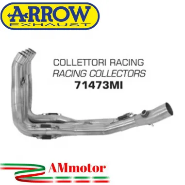 Yamaha Yzf 600 R6 12 - 2016 Arrow Moto Collettori Di Scarico Racing In Acciaio