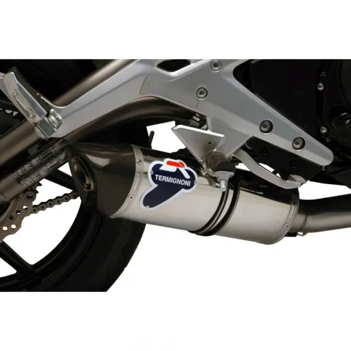 Scarico Completo Termignoni Kawasaki Er-6N Terminale Relevance Inox Moto Omologato