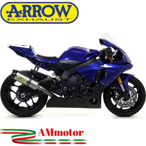 Arrow Yamaha Yzf 1000 R1 17 - 2020 Kit Completo Competion Con Terminale Race-Tech Collettori Full Titanio