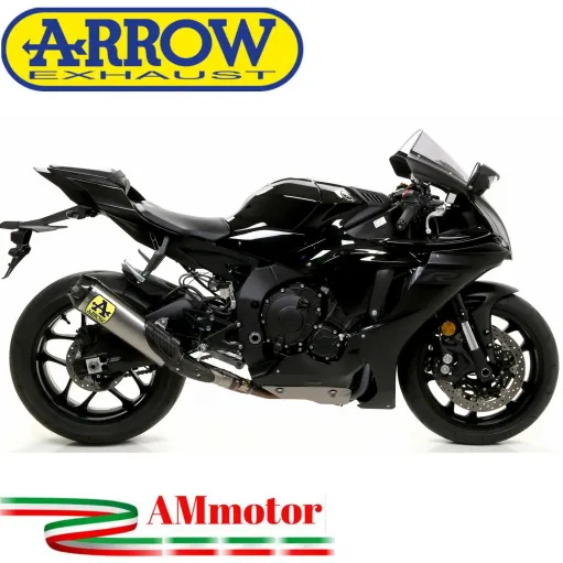 Arrow Yamaha Yzf 1000 R1 17 - 2020 Kit Completo Competion Evo-2 Con Terminale Works Collettori Full Titanio
