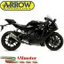 Arrow Yamaha Yzf 1000 R1 17 - 2020 Kit Completo Competion Evo-2 Con Terminale Works Collettori Full Titanio