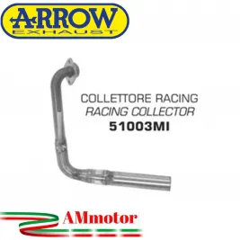 Yamaha Yzf R 125 08 - 2013 Arrow Moto Collettore Di Scarico Racing In Acciaio