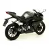 Terminale Di Scarico Arrow Yamaha Yzf R 125 14 - 2016 Slip-On Street Thunder Alluminio Dark Moto