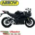 Terminale Di Scarico Arrow Yamaha Yzf R 125 19 - 2020 Slip-On Pro-Race Nichrom Moto