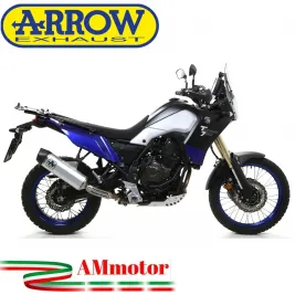 Arrow Yamaha Tenere' 700 19 - 2024 Terminale Di Scarico mOTO Indy-Race Alluminio Fondello Carbonio