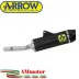 Arrow Yamaha Tenere' 700 19 - 2024 Terminale Di Scarico Moto Indy-Race Alluminio Dark Fondello Carbonio