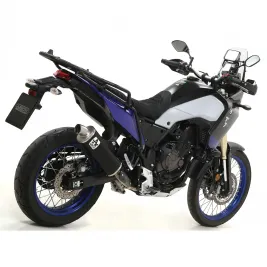 Arrow Yamaha Tenere' 700 19 - 2024 Terminale Di Scarico Moto Indy-Race Alluminio Dark Fondello Inox 2