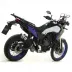 Arrow Yamaha Tenere' 700 19 - 2024 Terminale Di Scarico Moto Indy-Race Alluminio Dark Fondello Inox