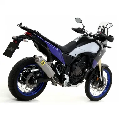Arrow Yamaha Tenere' 700 19 - 2024 Terminale Di Scarico Moto Indy-Race Titanio Fondello Inox