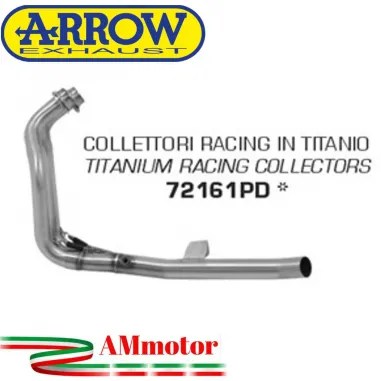 Yamaha Tenere' 700 19 - 2020 Arrow Moto Collettori Di Scarico Racing In Titanio