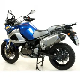 Terminale Di Scarico Arrow Yamaha XT 1200Z Super Tenere 10 - 2020 Slip-On Maxi Race-Tech Titanio Moto Fondello Carbonio 2