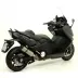 Terminale Di Scarico Arrow Yamaha T-Max 530 12 - 2016 Slip-On Street Thunder Titanio Moto Fondello Carbonio