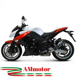 Terminali Di Scarico Termignoni Kawasaki Z 1000 Marmitte Conico Carbonio Moto Omologato