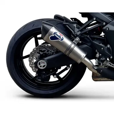 Terminali Di Scarico Termignoni Kawasaki Z 1000 Marmitte Conico Titanio Moto Omologato