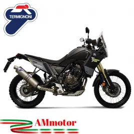Termignoni Yamaha Tenere 700 Terminale Moto Scarico In Titanio Omologato 2