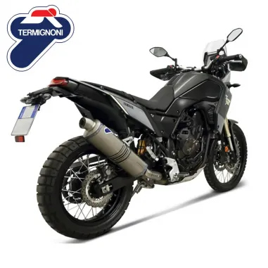 Termignoni Yamaha Tenere 700 Terminale Moto Scarico In Titanio Omologato