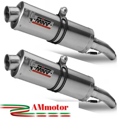 Mivv Yamaha Xt 660 X / R 04 - 2016  Terminali Di Scarico Per Moto Marmitte Oval Inox