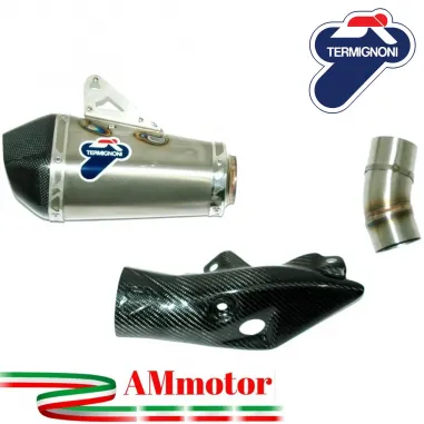 Termignoni Kawasaki ZX-10 R 10 - 2012 Terminale Di Scarico Moto Relevance Inox Omologato