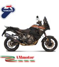 Termignoni Ktm 1290 Adventure 17 - 2019 Terminale Di Scarico Moto Marmitta Inox Nero Omologato