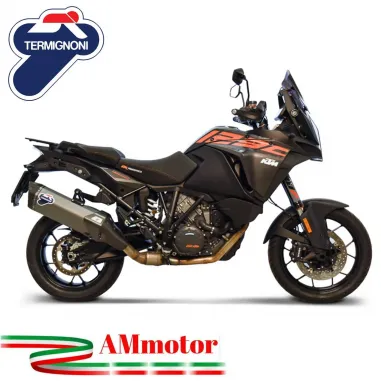 Termignoni Ktm 1290 Adventure 17 - 2019 Terminale Di Scarico Moto Marmitta Inox Omologato