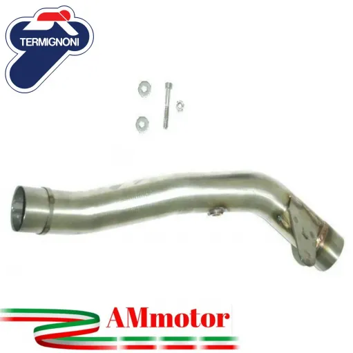 Kawasaki ZX-10 R 10 - 2012 Termignoni Tubo Elimina Kat Catalizzatore Moto Collettore Scarico Inox