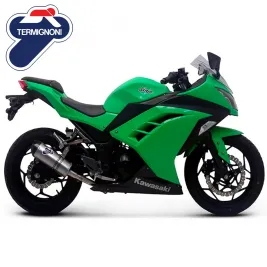 Terminale Di Scarico Termignoni Kawasaki Ninja 300 R Marmitta Relevance Inox Moto Racing 2