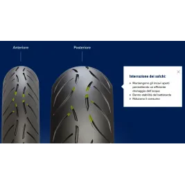 Sportec M7 RR 120/70 180/55 zr17 Metzeler Coppia Pneumatici Moto Gomme 2