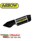 Terminale Di Scarico Arrow Honda Forza 750 Slip-On Race-Tech Alluminio Dark Moto Fondello Carbonio Vers Corta