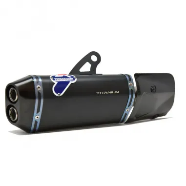 Terminali Di Scarico Termignoni Ducati Panigale V4 Silenziatori In Titanio Nero Racing