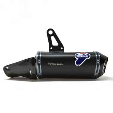 Terminali Di Scarico Termignoni Ducati Panigale V4 Silenziatori In Titanio Nero Racing