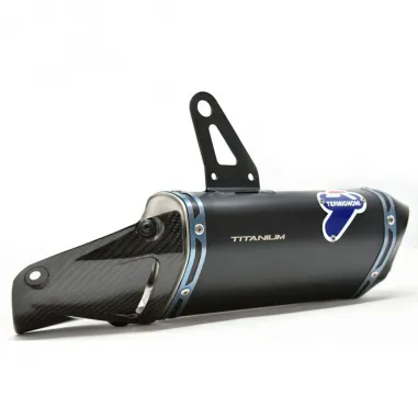 Terminali Di Scarico Termignoni Ducati Panigale V4 Silenziatori In Titanio Nero Racing