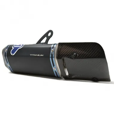 Terminali Di Scarico Termignoni Ducati Panigale V4 Silenziatori In Titanio Nero Racing