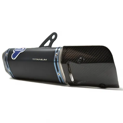 Terminali Di Scarico Termignoni Ducati Panigale V4 Silenziatori In Titanio Nero Racing