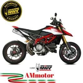 Mivv Ducati Hypermotard 950 / SP Terminali Di Scarico Per Moto 2 Slip-On X-M1 In Titanio
