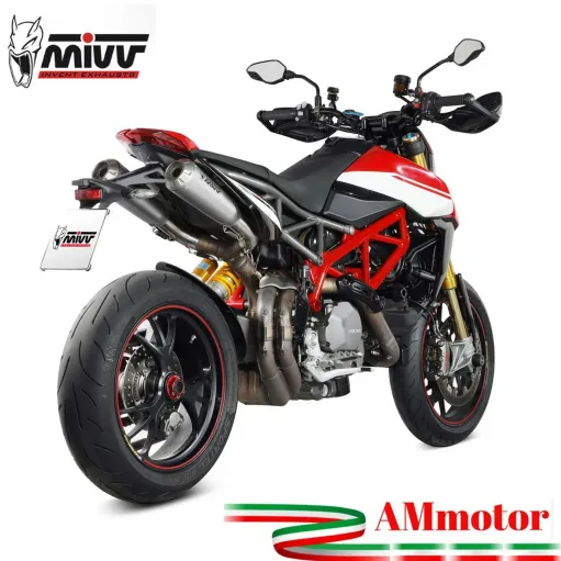 Mivv Ducati Hypermotard 950 / SP Terminali Di Scarico Per Moto 2 Slip-On X-M1 In Titanio
