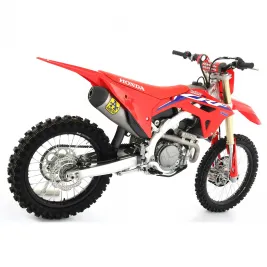 Terminale Di Scarico Arrow Honda Crf 450 R 2021 Slip-On Race-Tech Titanio Moto 2