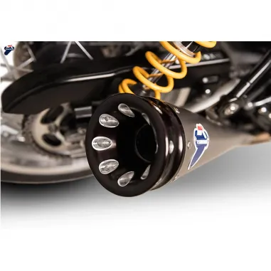 Terminali Di Scarico Termignoni Triumph Thruxton Marmitte Coniche Inox Moto Omologato