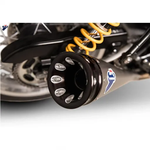 Terminali Di Scarico Termignoni Triumph Thruxton Marmitte Coniche Inox Moto Omologato