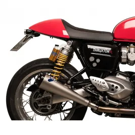 Terminali Di Scarico Termignoni Triumph Thruxton Marmitte Coniche Inox Moto Omologato 2