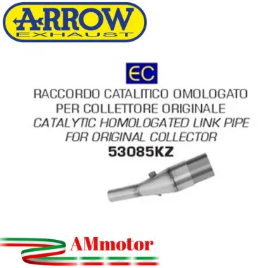 Honda Forza 350 Arrow Scooter Collettore Raccordo Catalitico Omologato