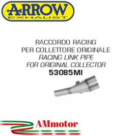 Raccordo Racing Honda Forza 350 Arrow Scooter Non Catalitico Per Scarico